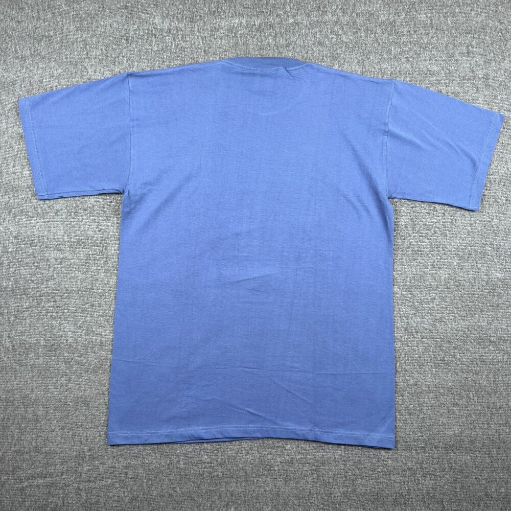 Vintage Mauritius Yacht Club T-Shirt Men's Medium Blue Ocean Private Rich‎ NWT - Picture 5 of 7